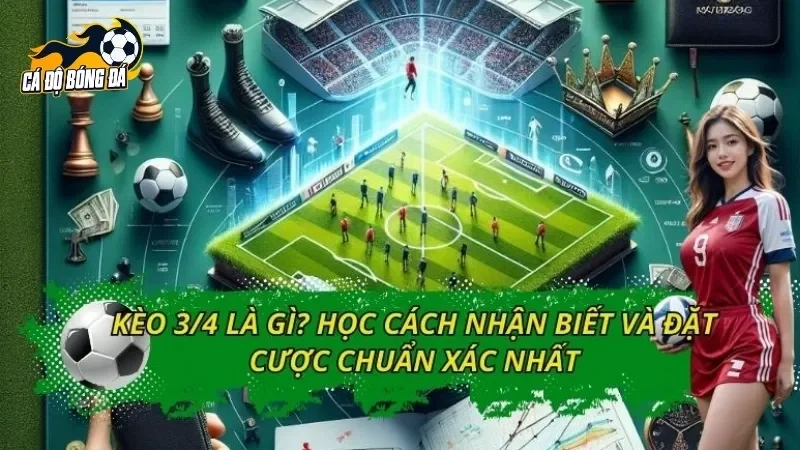 Kèo 3/4 Là Gì? Học Cách Nhận Biết Và Đặt Cược Chuẩn Xác Nhất